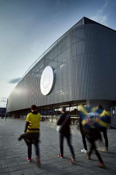 Ikonisk stadion i den arkitektoniske superliga, Ansvej 108, 8600 Silkeborg